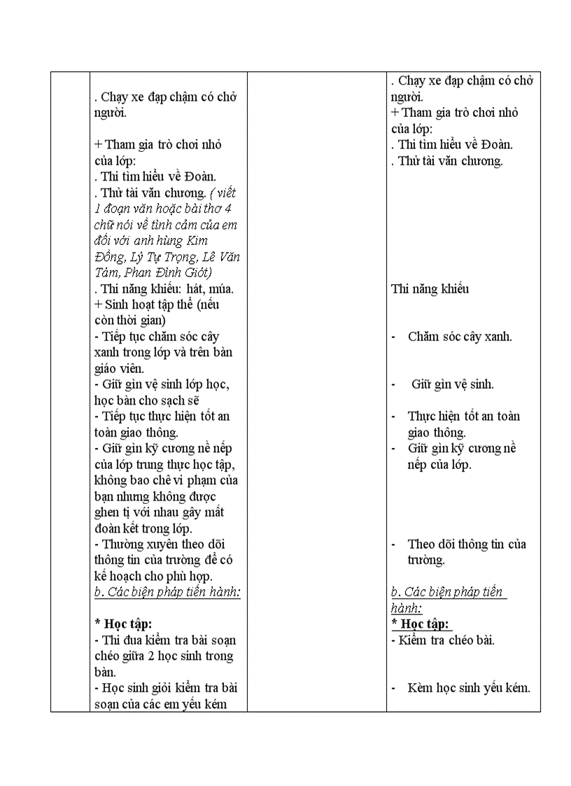 image for page Giáo án chủ nhiệm