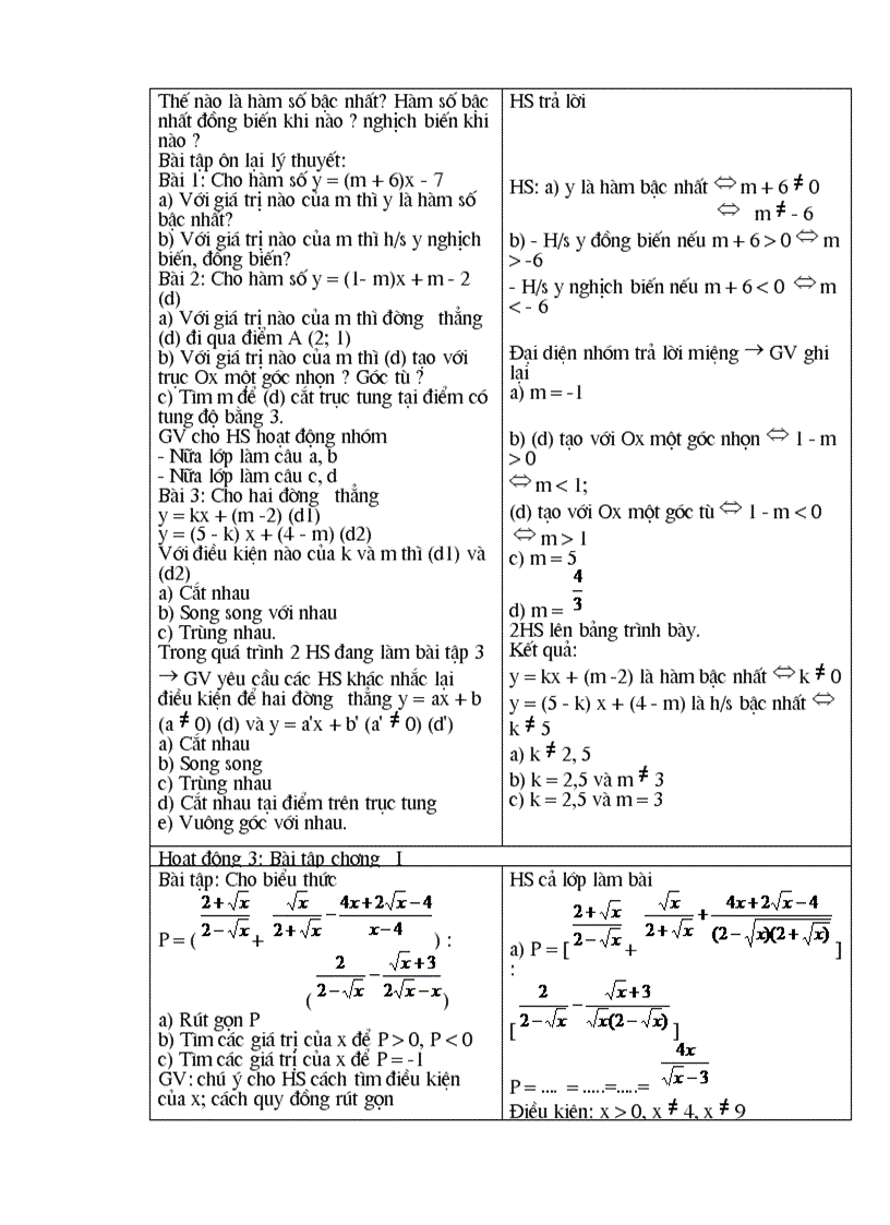 Ôn tập hoc ky 1