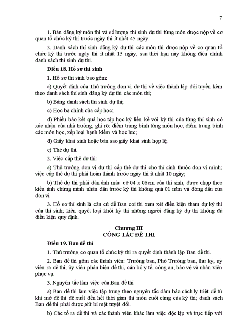 image for page QĐ 52 2006 QD BGDDT Quy chế thi chọn HSG doc