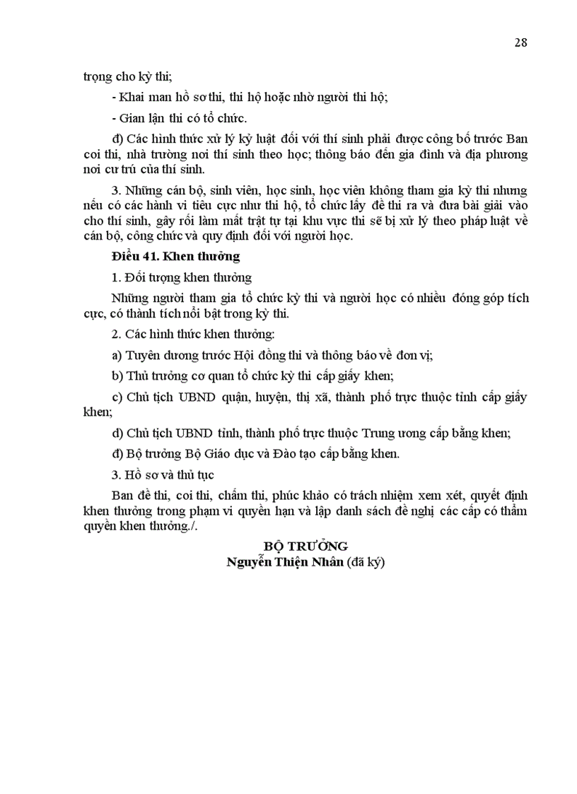 image for page QĐ 52 2006 QD BGDDT Quy chế thi chọn HSG doc