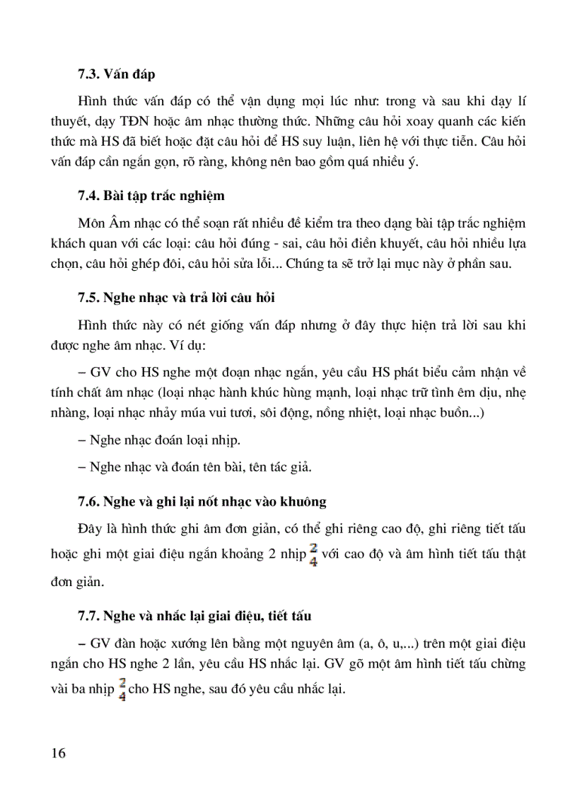 image for page Tài liệu Đổi mới KT ĐG môn Âm nhạc THCS