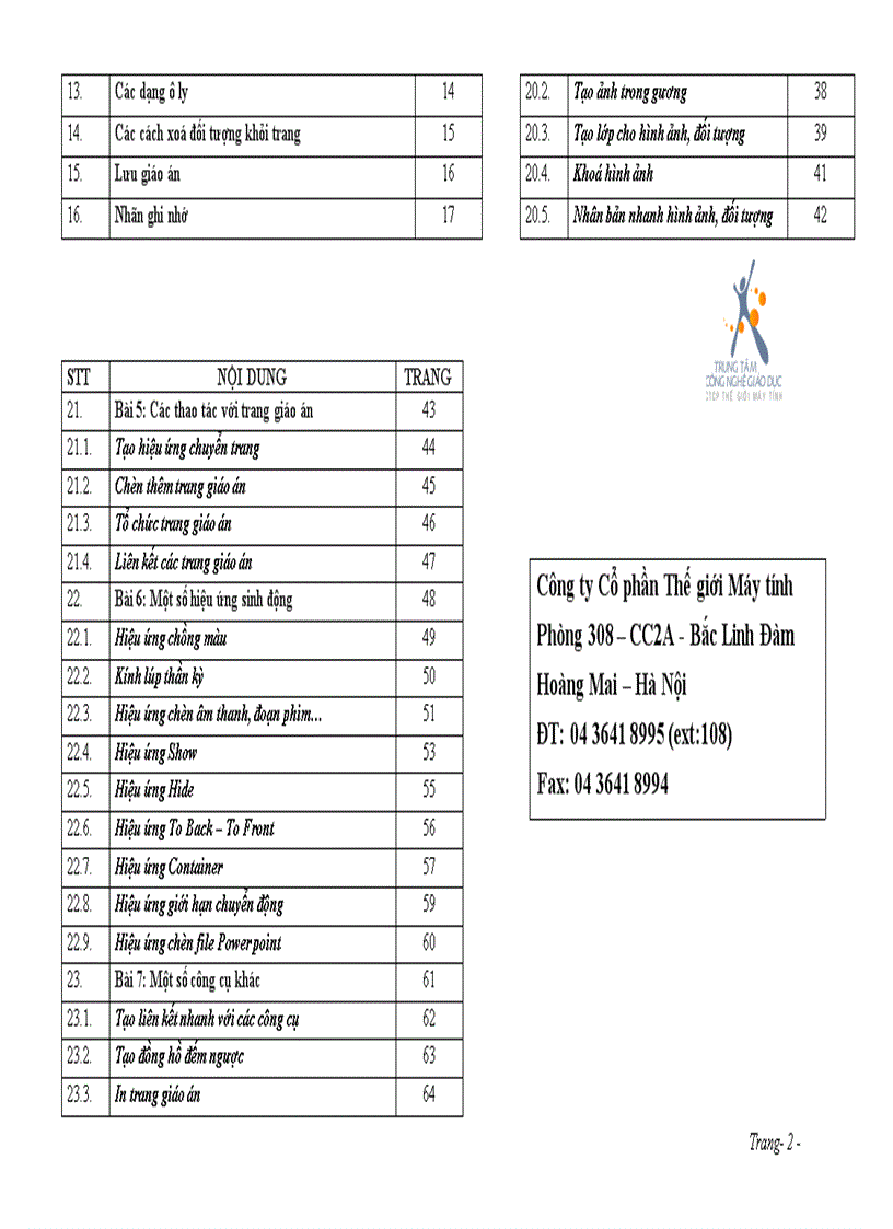 image for page Tài liệu hướng dẫn sử dụng PM soan giáo án ĐT
