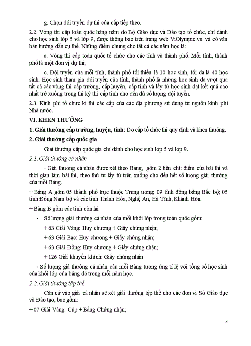 image for page The le cuoc thi giaitoan qua Internet danh cho hoc sinh cap tieu hoc va cap trung hoc co so