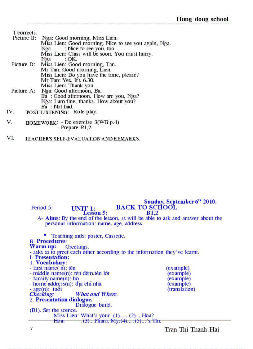 image for page Tieng anh 7