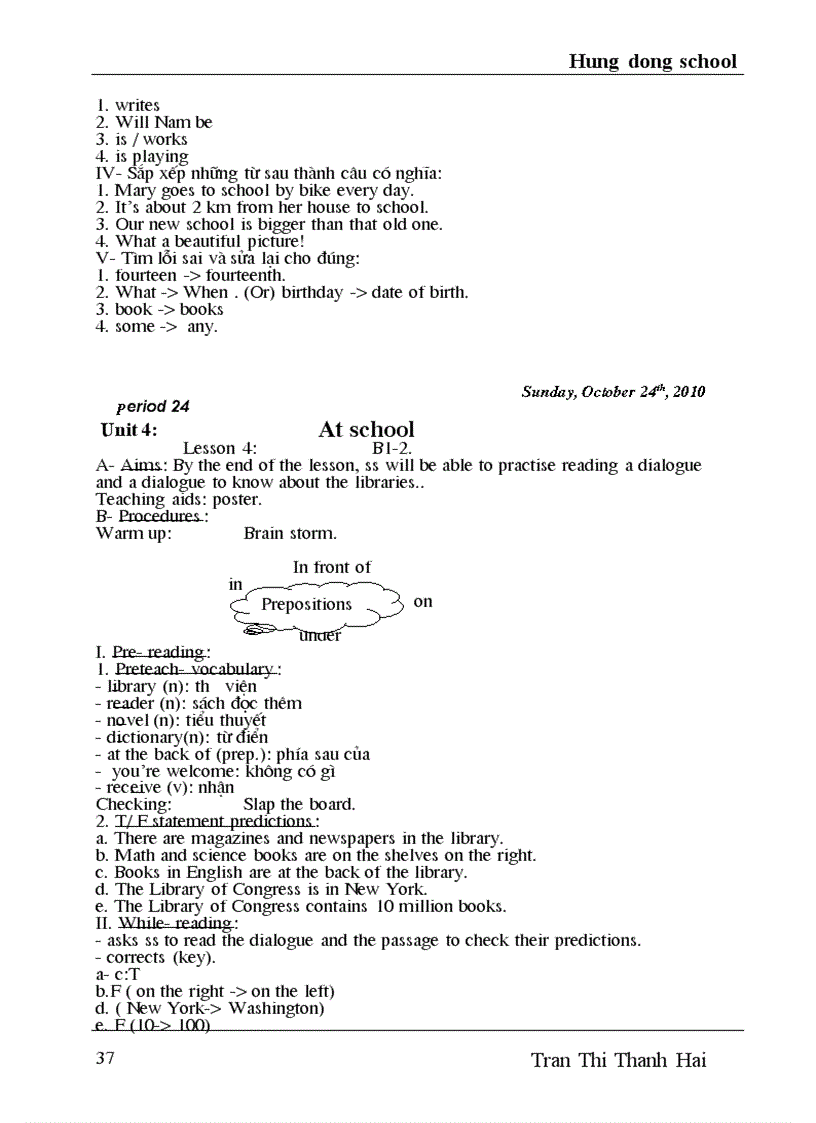 image for page Tieng anh 7