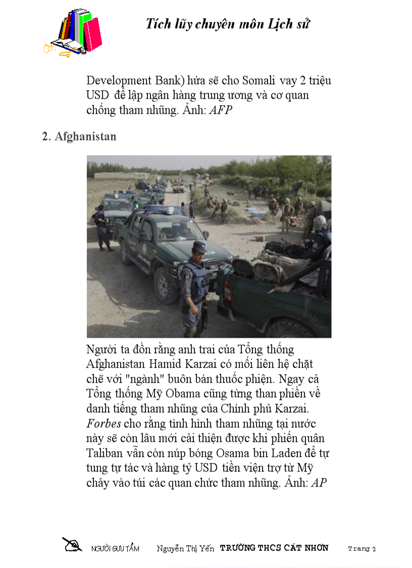 image for page 10 quốc gia tham nhũng nhất thế giới