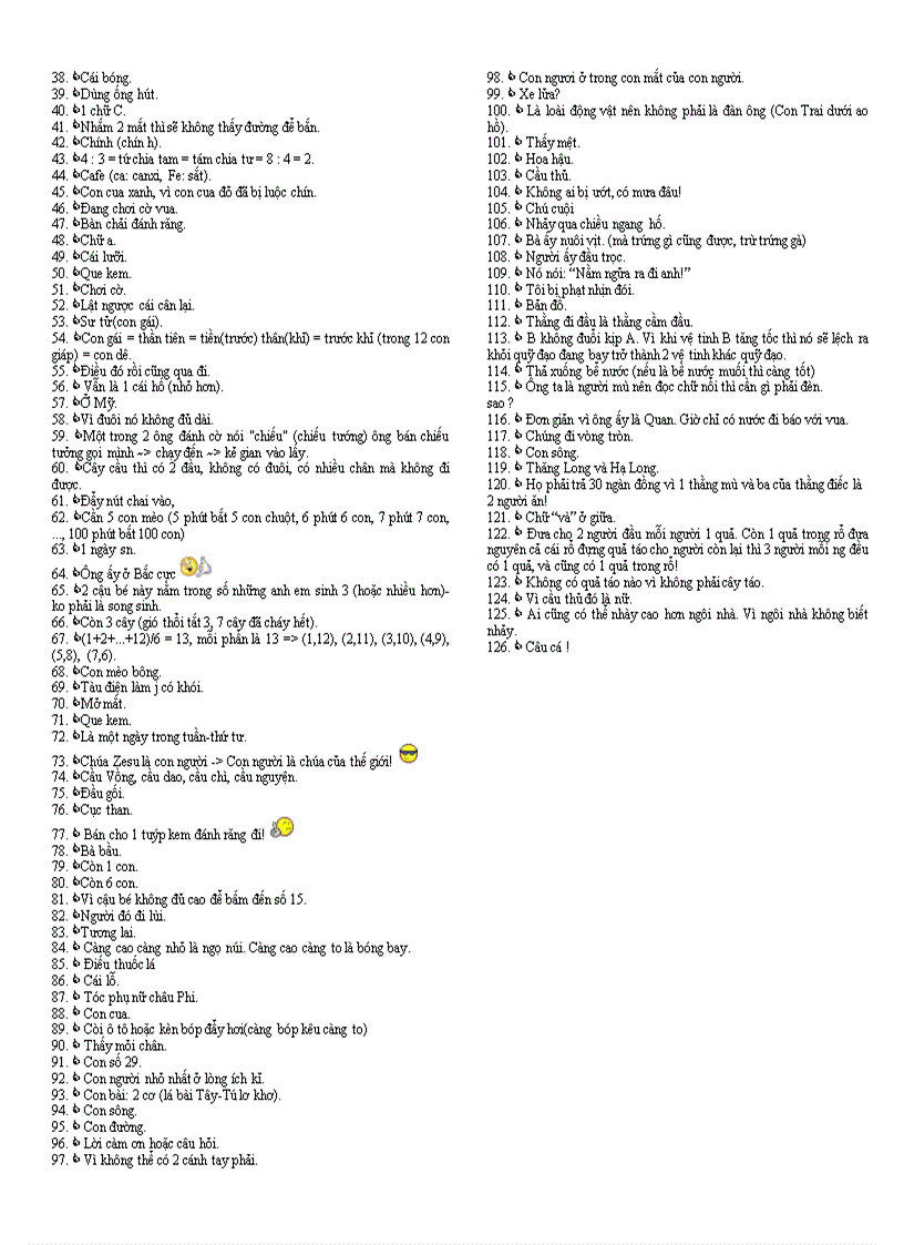 image for page 125 câu hỏi đố vui