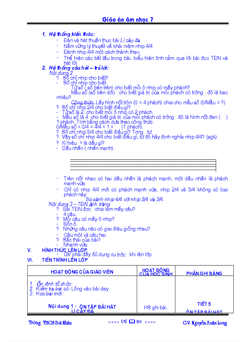 image for page Âm nhạc 7 Cả năm