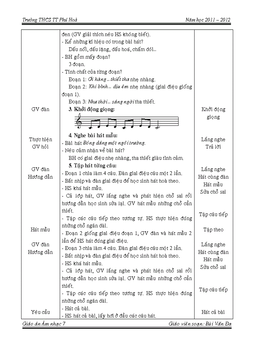 image for page Âm nhạc 7 tuần 1 tiết 1