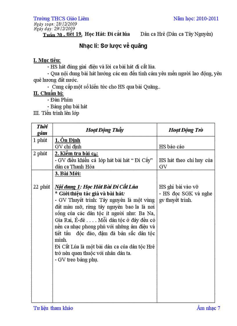 image for page Bài hát Đi cắt lúa