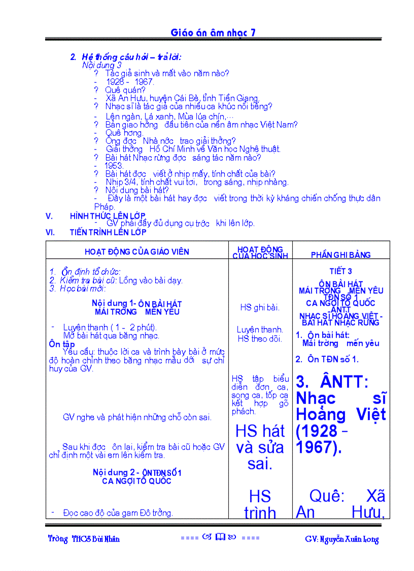 image for page Âm nhạc 7 Cả năm 1
