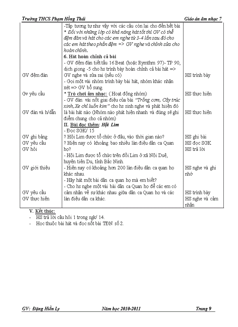 image for page Âm nhạc 7 chuẩn 1