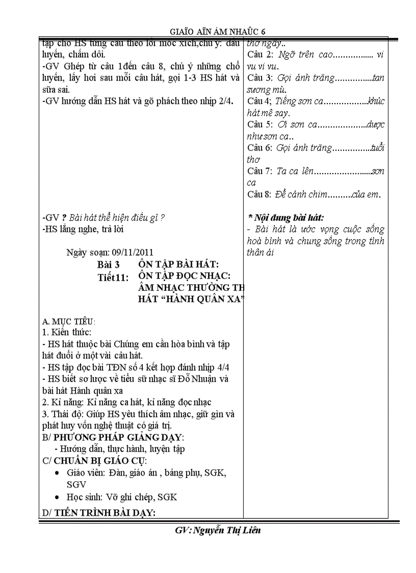 image for page Am nhac 7 theo chuan theo PPCT 2011 2012 tiet 1 19 1