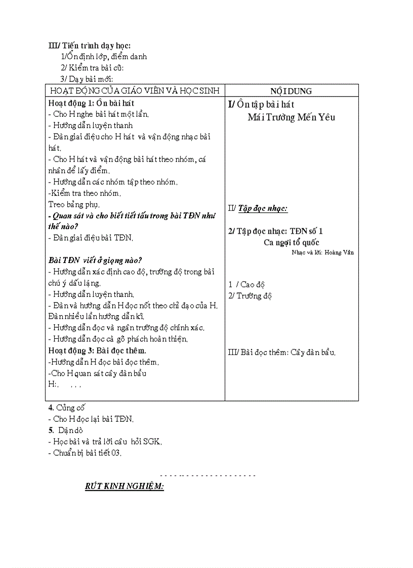 image for page Âm nhạc 7 từ tiết 1 đến tiết 29 1