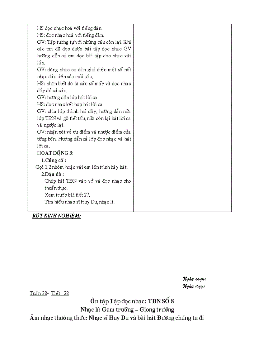 image for page Âm nhạc 7 từ tiết 1 đến tiết 29 1