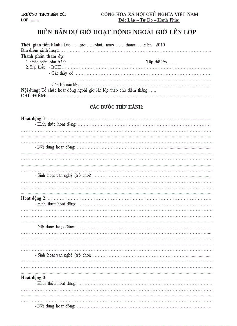 image for page Biên bản NGLL 1