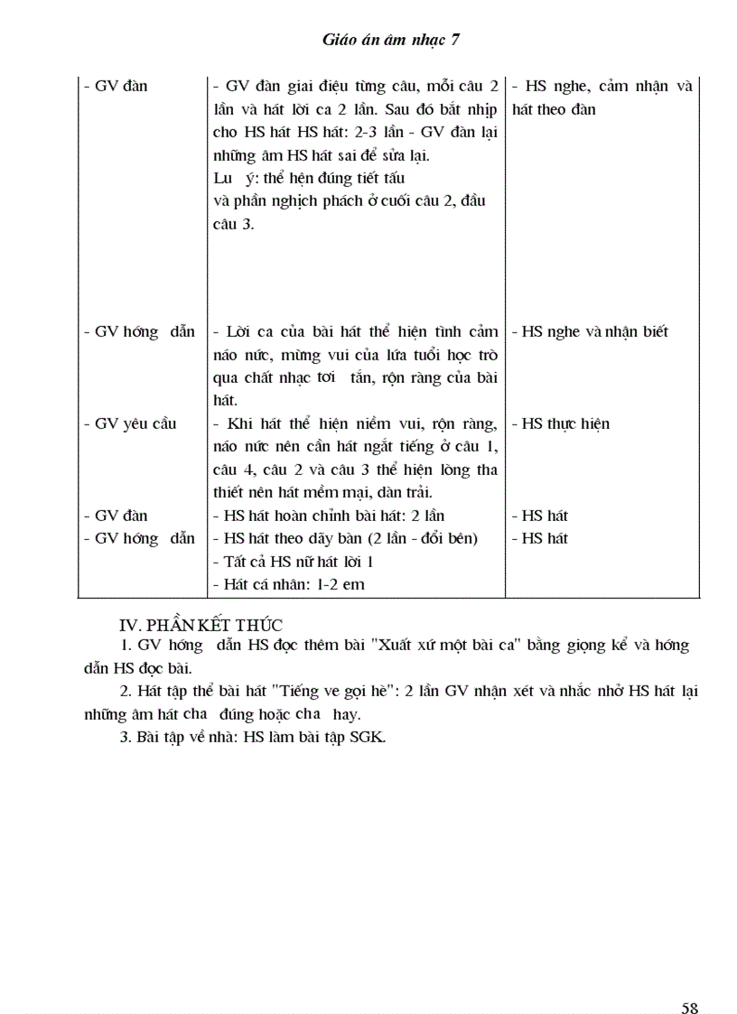 image for page Bộ giáo án âm nhạc lớp 7 1