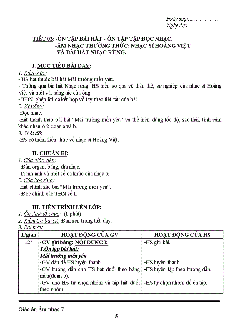 image for page Ga âm nhạc 7 kỳ i