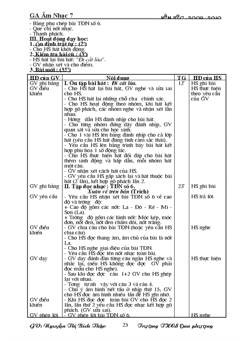 image for page GA Âm nhạc 7 NTBT