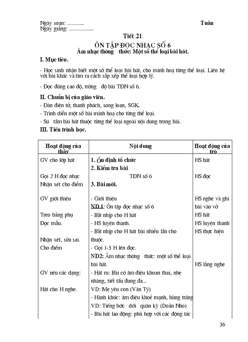 image for page Giao an Âm nhac 7