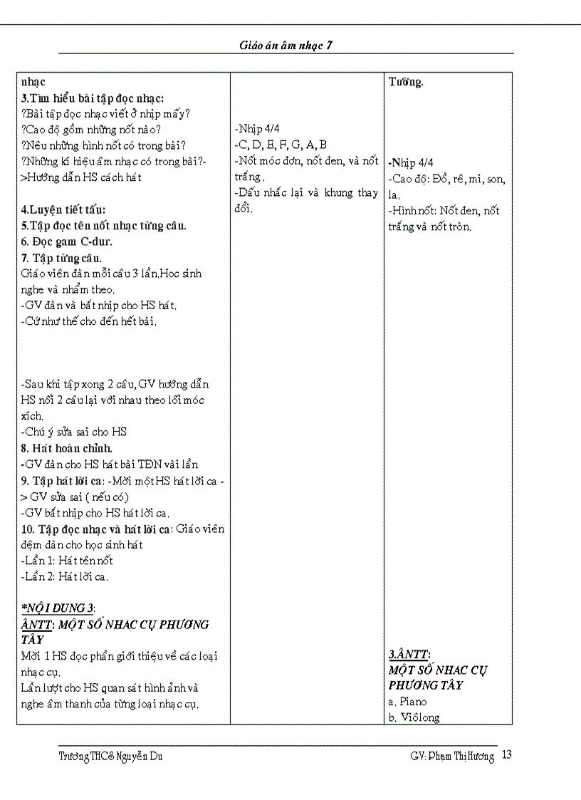 image for page Giao an am nhac 7 3 cot day du