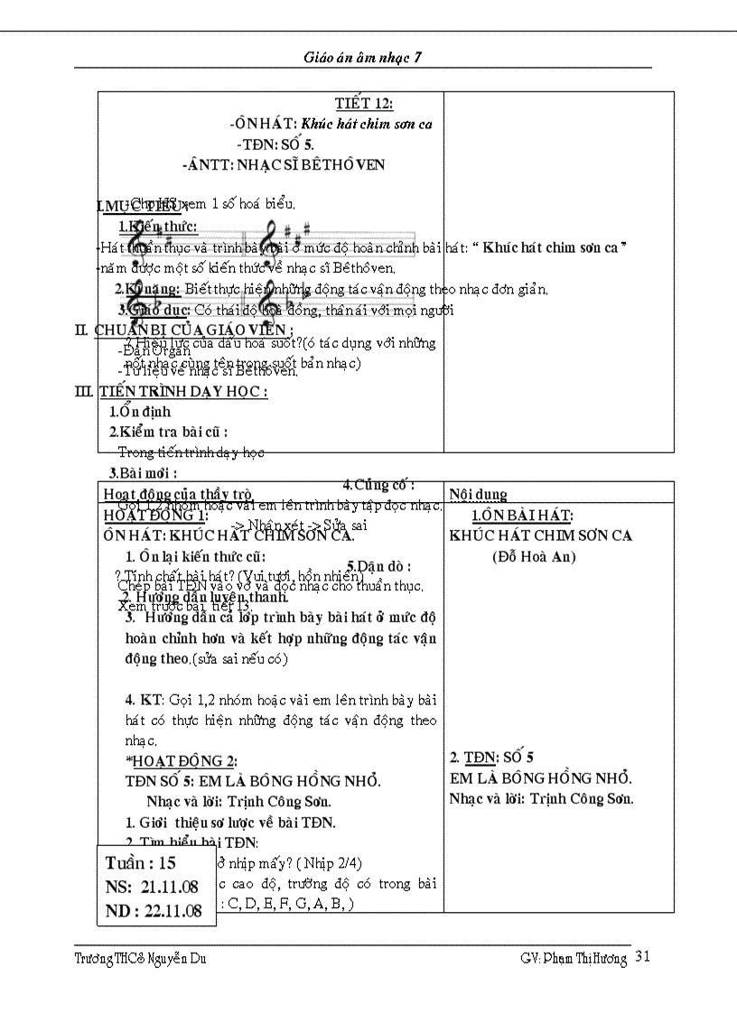 image for page Giao an am nhac 7 3 cot day du