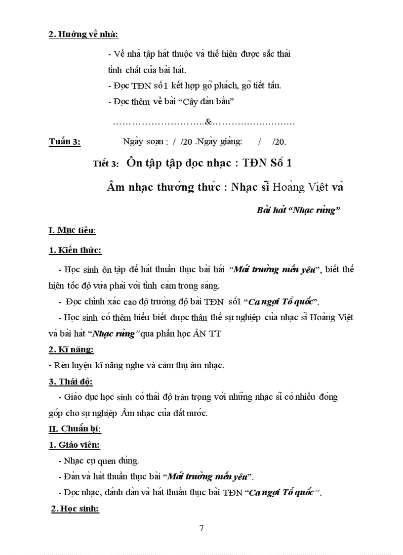 image for page Giao an Am Nhac chuan