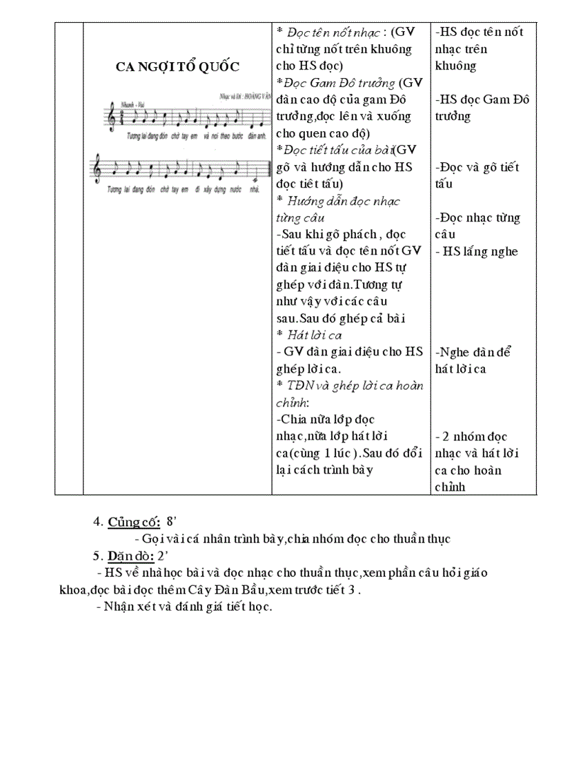 image for page Giáo án âm nhạc HKI lớp 7