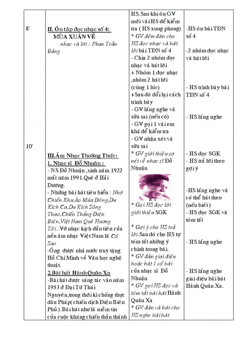 image for page Giáo án âm nhạc HKI lớp 7