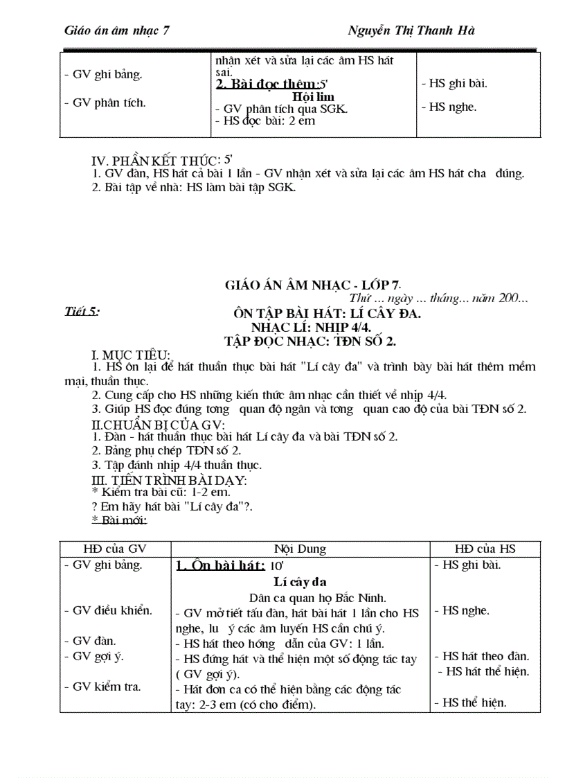 image for page Giao an Am Nhac