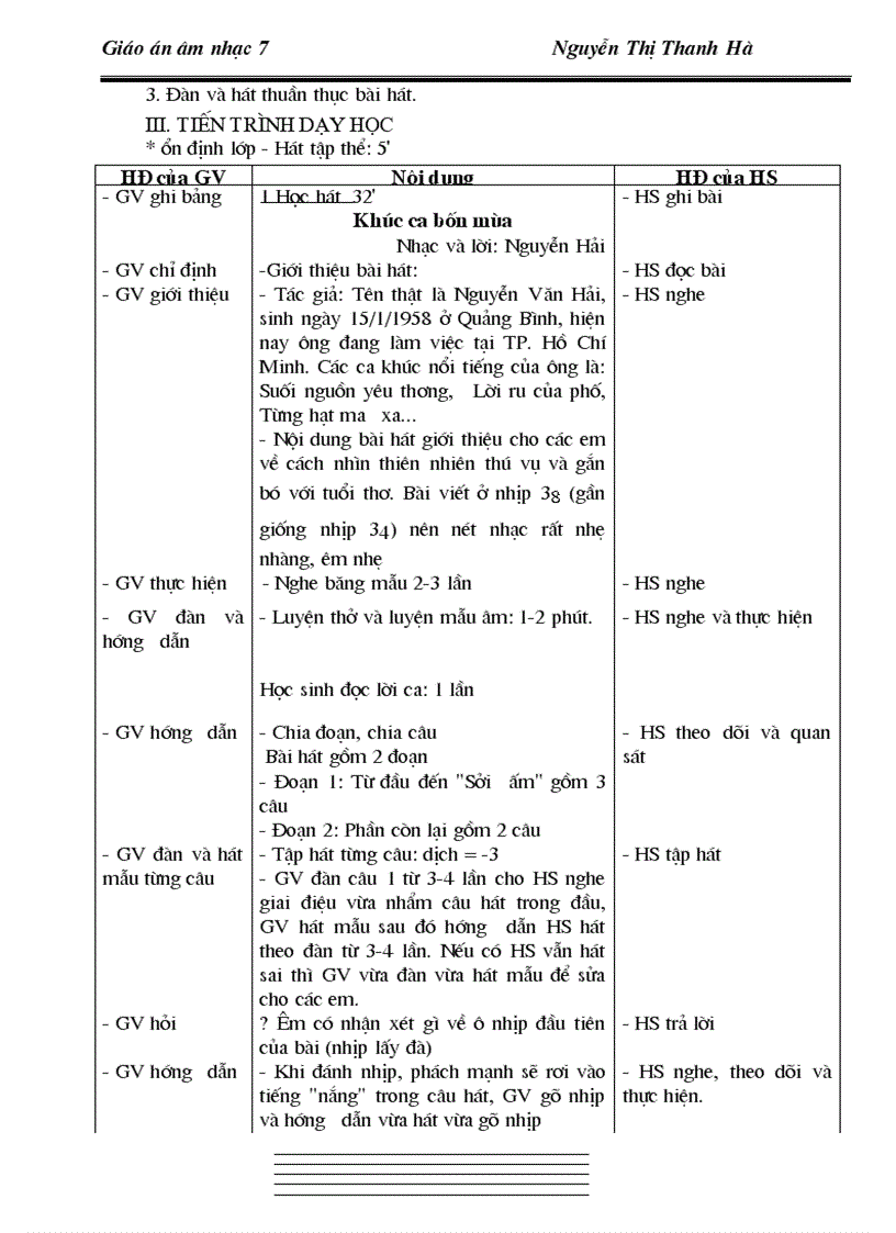 image for page Giao an Am Nhac