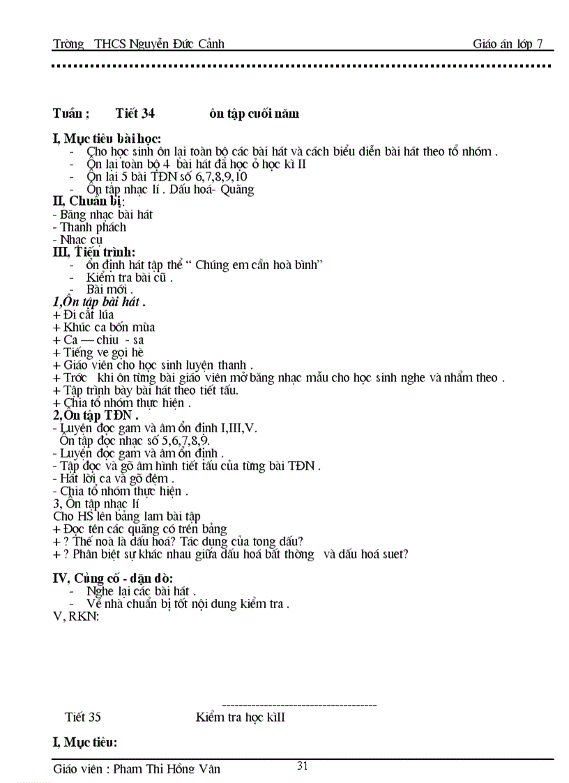 image for page Giáo án AN