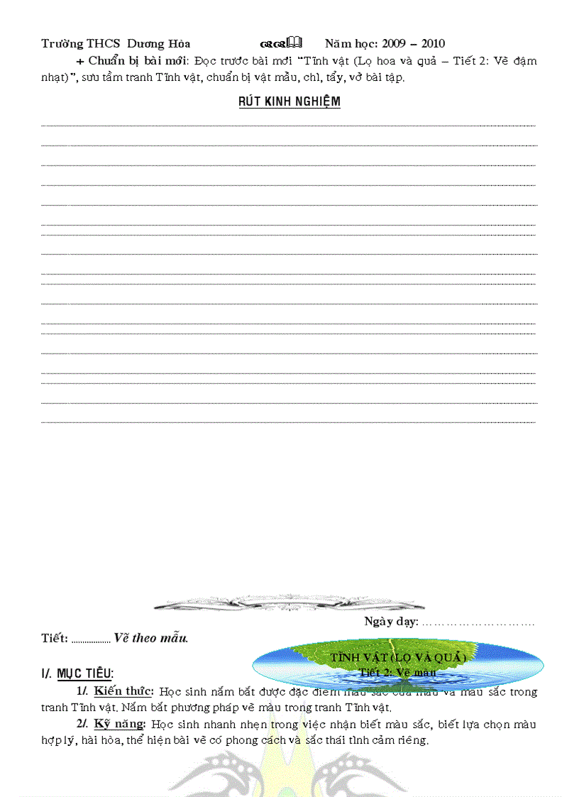 image for page Giao an mi thuat 8