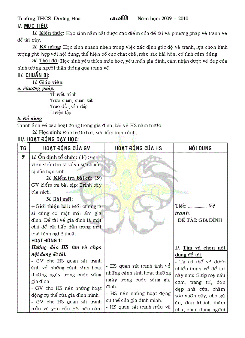 image for page Giao an mi thuat 8