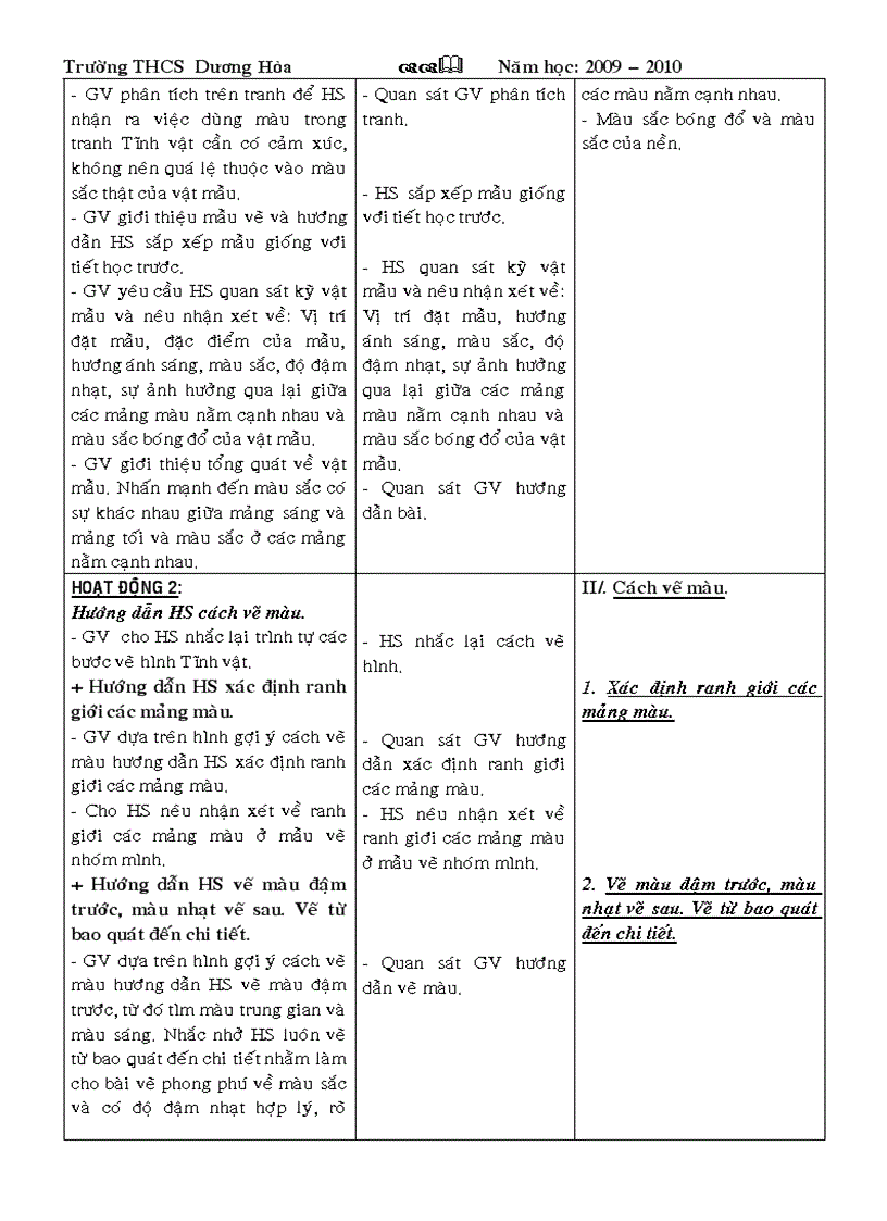 image for page Giao an mi thuat 8