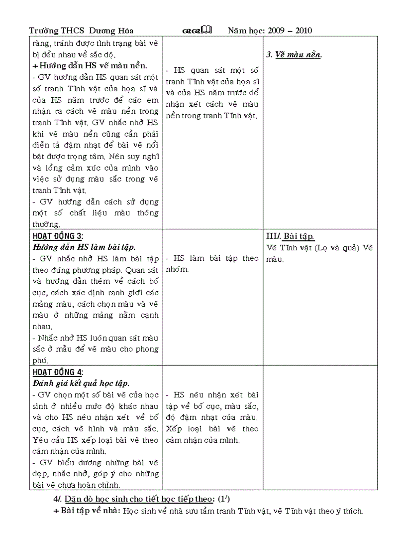 image for page Giao an mi thuat 8