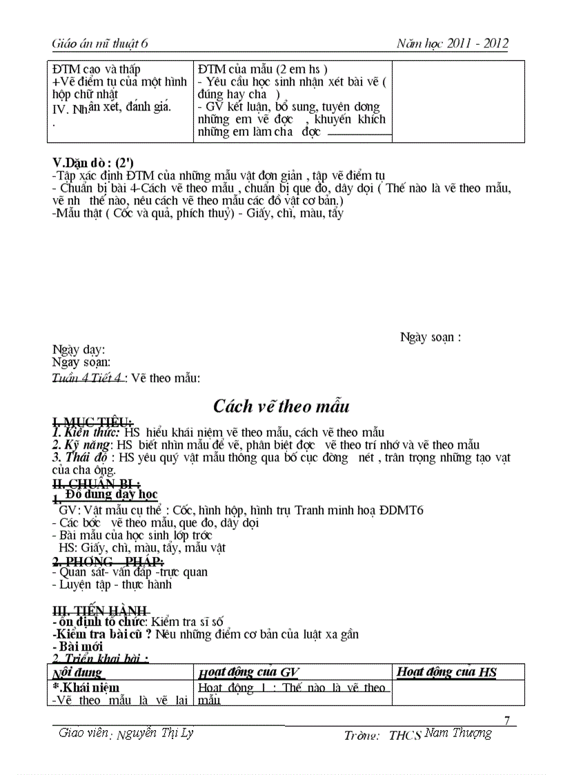 image for page Giao an mt 6