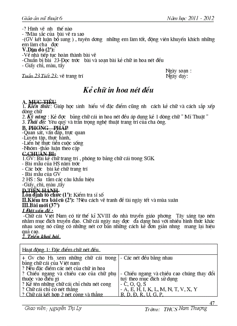 image for page Giao an mt 6