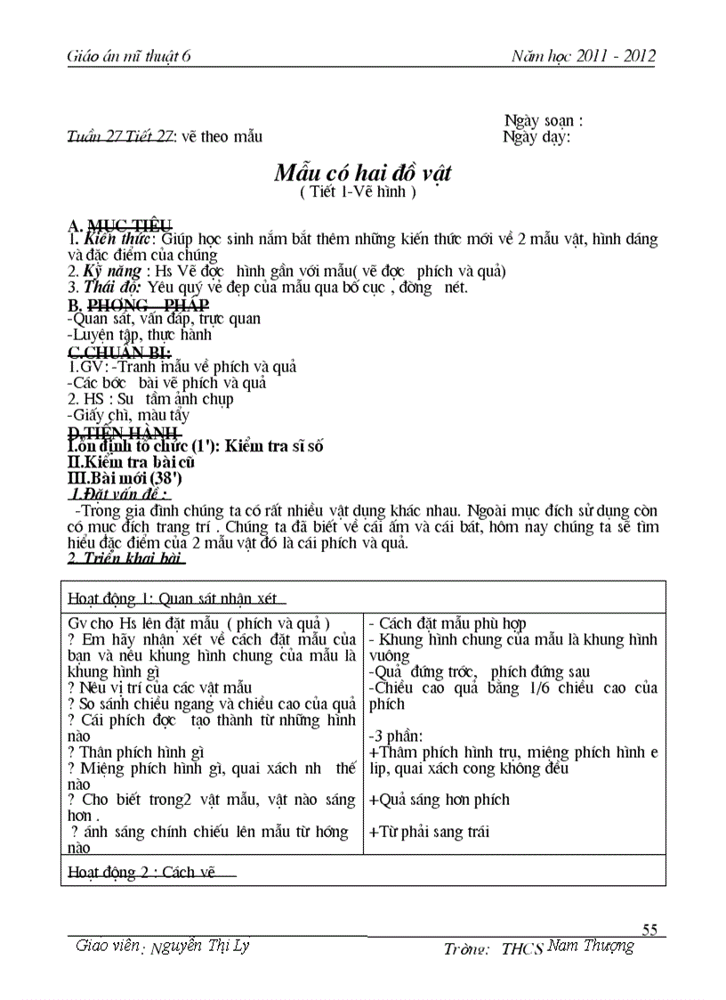 image for page Giao an mt 6