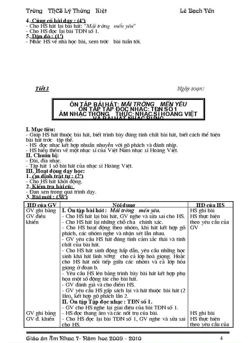 image for page Giáo án nhạc 7 hot