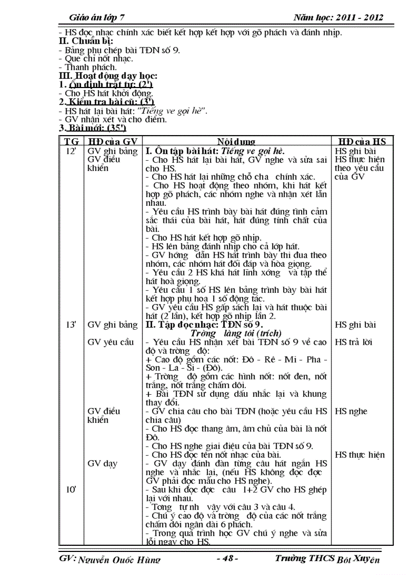 image for page Giao An Nhac 7 Moi