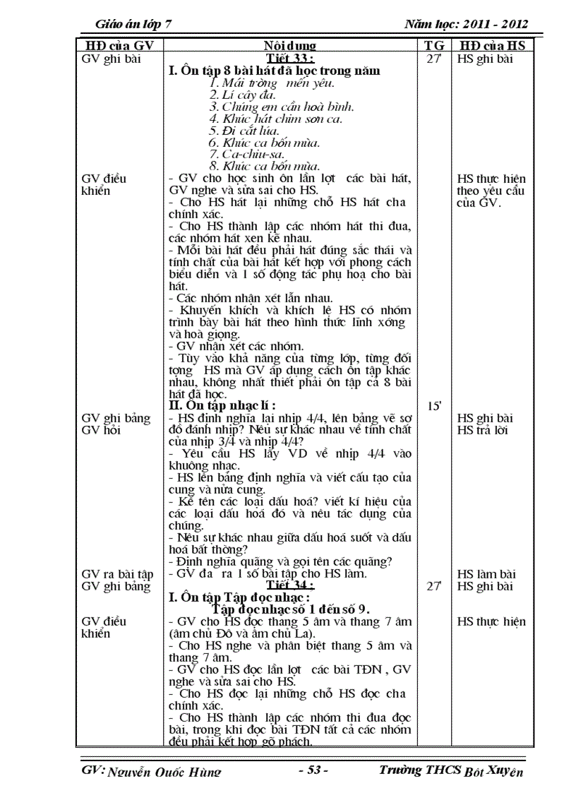 image for page Giao An Nhac 7 Moi