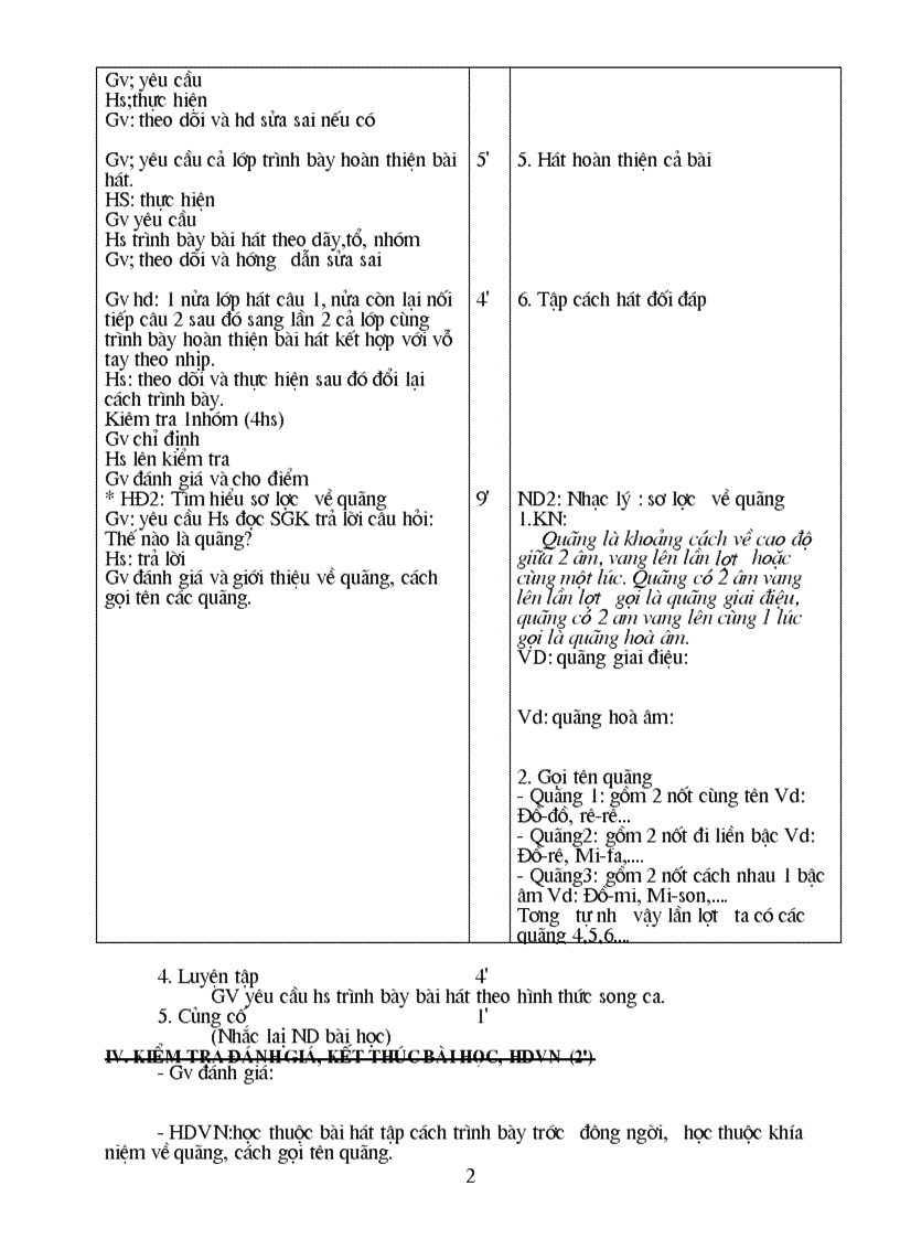 image for page Giao an Nhac7 kyII 3 cot BG