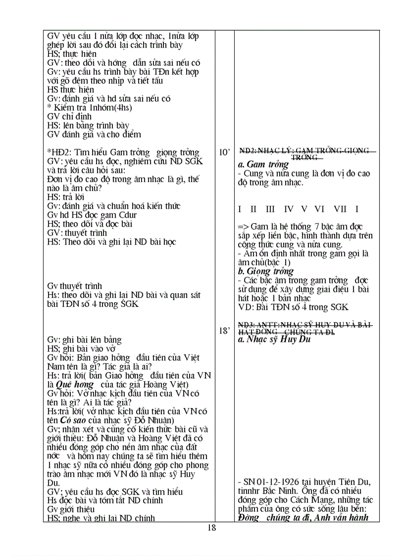 image for page Giao an Nhac7 kyII 3 cot BG