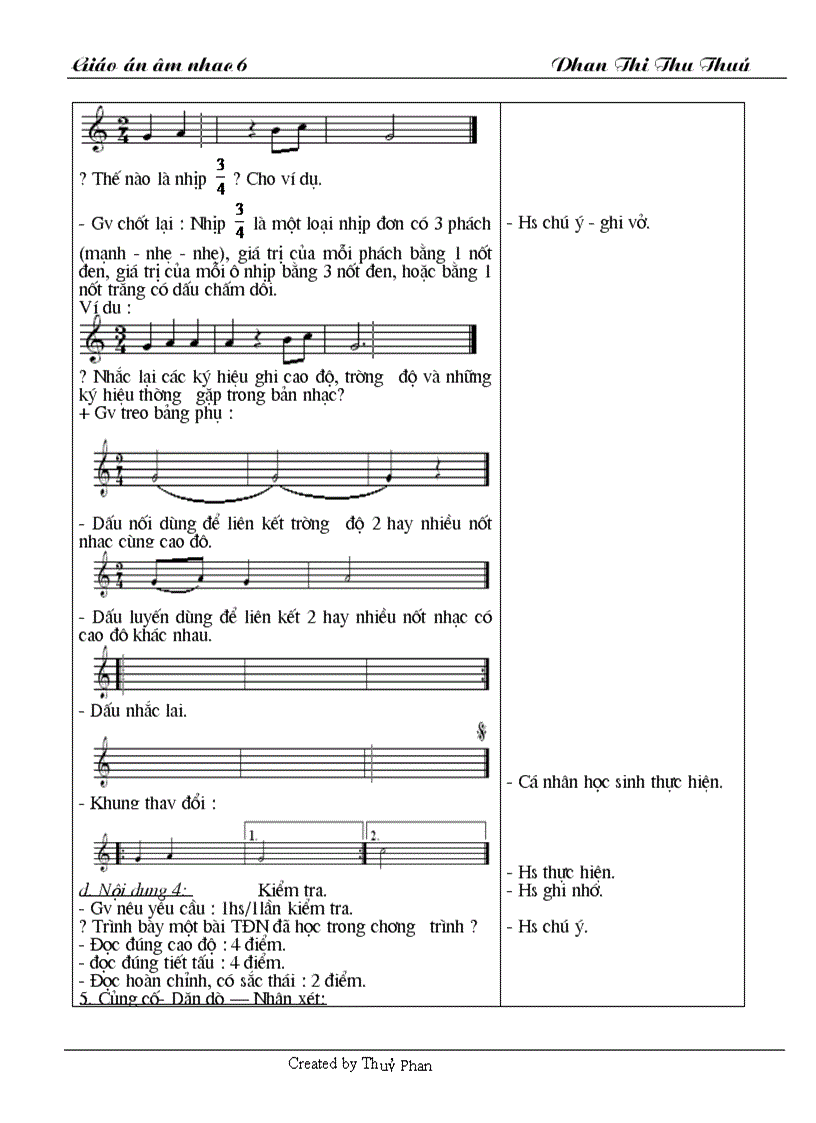 image for page Giáo án ÂM nhạc 6 1