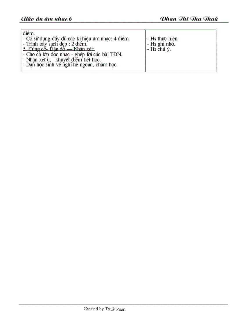 image for page Giáo án ÂM nhạc 6 1