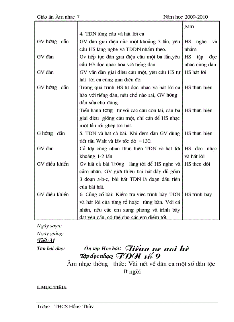 image for page Nhạc 7 2009 2010