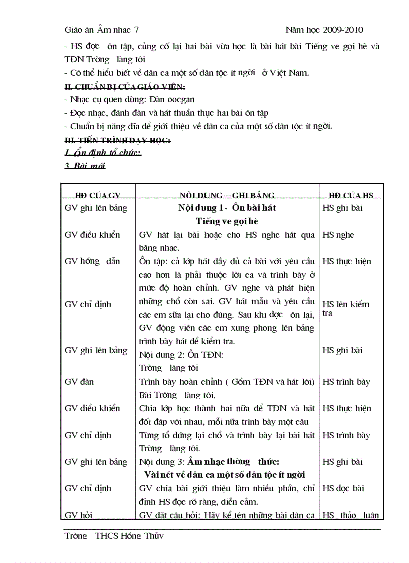 image for page Nhạc 7 2009 2010