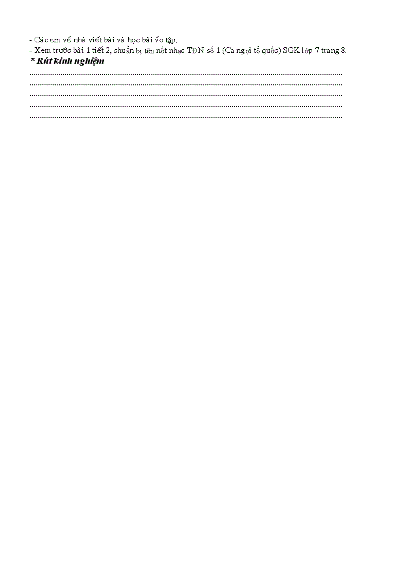 image for page Nhạc lớp 7 tiết 1