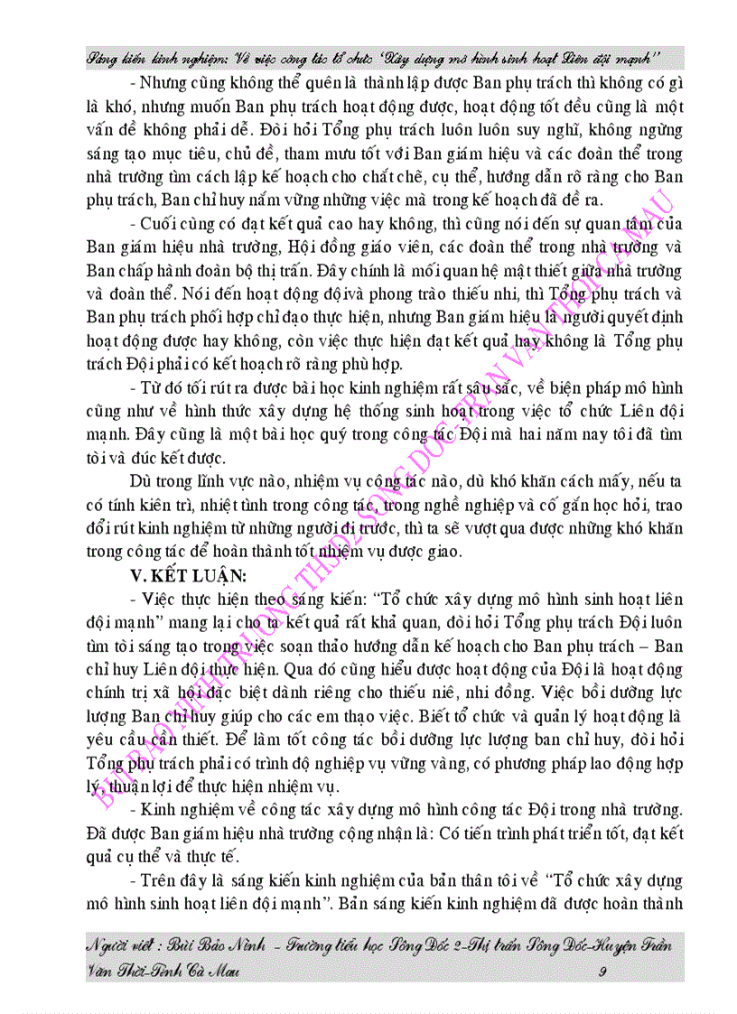 image for page Skkn đội